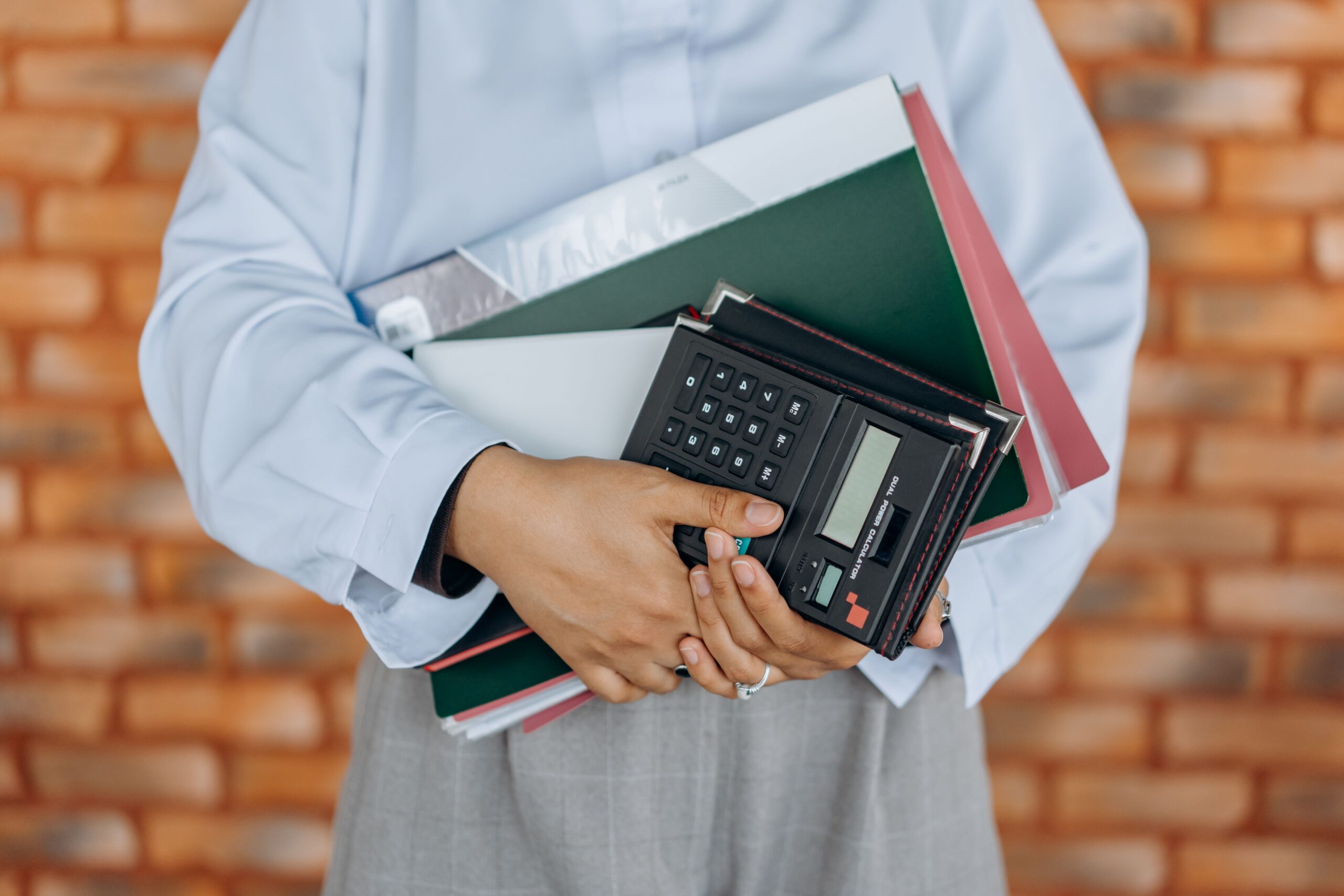 Person working in finance administration